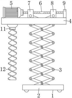 具有偏移糾正結構的鉆機