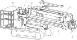 可自動裝卸鉆桿的多鉆桿鉆機(jī)
