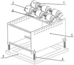 扭簧耦合的雙軸六激振電機(jī)直線或橢圓振動(dòng)篩