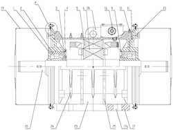 振動電機(jī)的端罩密封結(jié)構(gòu)