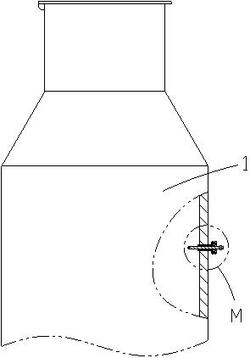 高含氟焚燒爐爐內(nèi)溫度變送器安裝結(jié)構(gòu)