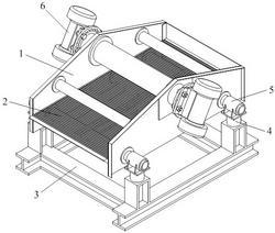 振幅和振動(dòng)方向角可調(diào)的直線振動(dòng)篩