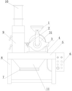 渦輪自冷式無(wú)塵粉碎機(jī)