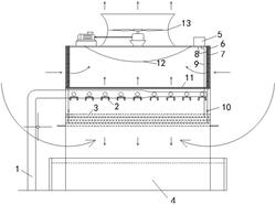 適用于冷卻塔的消霧節(jié)水降溫裝置