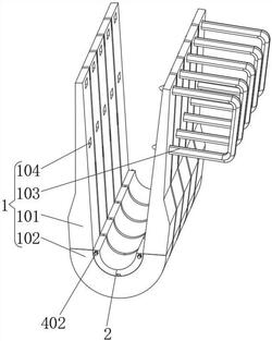 輸送帶機(jī)械接頭用帶扣耐磨襯