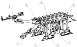 履帶行走式支架鉆裝機