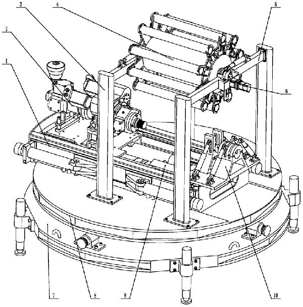 開挖式自動(dòng)化輻射井水平鉆機(jī)