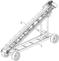 移動(dòng)式升降皮帶輸送機(jī)