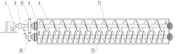 單驅(qū)動(dòng)的異螺距雙螺旋輸送機(jī)
