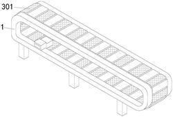 用于窄帶輸送機(jī)的軌道轉(zhuǎn)向結(jié)構(gòu)