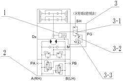 旋挖鉆機用回轉(zhuǎn)延時制動可調(diào)整的液壓裝置