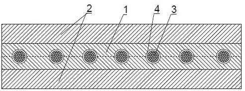 碳纖維芯橡膠輸送帶及其制造方法