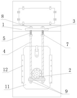 輸渣系統(tǒng)板鏈斗式提升機新型從動輪張緊機構(gòu)