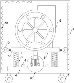 具有減震降噪功能的離心通風(fēng)機(jī)