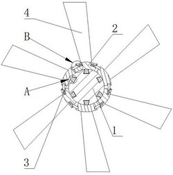 新型礦用軸流式通風(fēng)機(jī)葉輪結(jié)構(gòu)