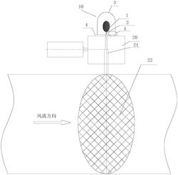 用于主通風(fēng)機蝶閥的開合度指示裝置