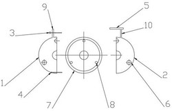 輔助測(cè)試軌道客車空調(diào)機(jī)組通風(fēng)機(jī)動(dòng)平衡的裝置