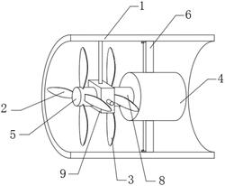 適用于通風(fēng)機(jī)、霧炮機(jī)的單電機(jī)雙扇葉對旋式驅(qū)動機(jī)構(gòu)