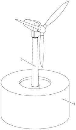 基于北斗衛(wèi)星測(cè)量風(fēng)機(jī)基礎(chǔ)下沉的裝置