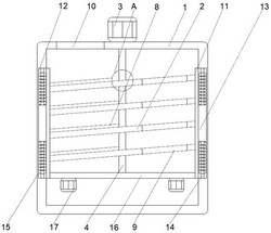 鋁顏料用振動篩布料裝置