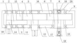 制砂機(jī)用單輸入雙輸出的減速機(jī)