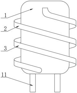 浮選機(jī)用空氣和藥劑多向?qū)胙b置