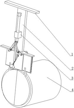 球磨機(jī)防迸濺的開蓋機(jī)構(gòu)