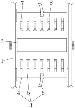 中軋機機輥潤滑劑噴嘴結構