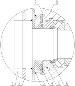 大型撕碎機主軸新型密封結(jié)構(gòu)