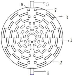 迷宮型結(jié)構(gòu)的電極板及電解槽