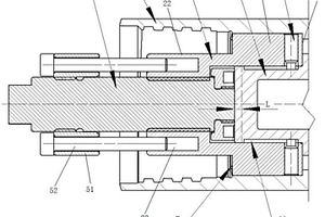 礦用防爆型泥漿脈沖探管軸向間隙調(diào)節(jié)結(jié)構(gòu)