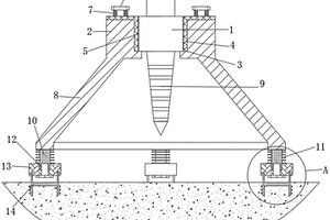 改進(jìn)的便于安裝的地質(zhì)勘查鉆機(jī)的固定架