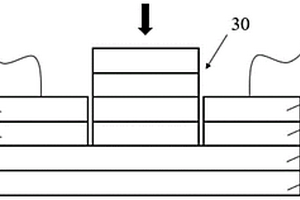 橫向結(jié)構(gòu)窄帶鈣鈦礦光電探測(cè)器及其制備方法