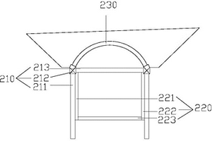 用于隧道洞口段復(fù)雜地質(zhì)的明洞組合結(jié)構(gòu)