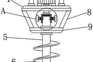 地質(zhì)勘探用帶鉆探結(jié)構(gòu)的取土裝置