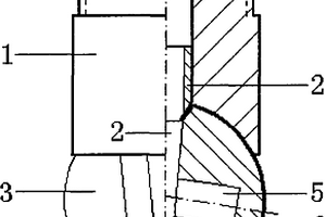 球形輪全斷面地質(zhì)鉆頭