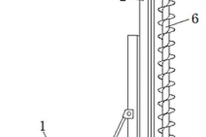 砂巖地質(zhì)灌注樁施工裝置