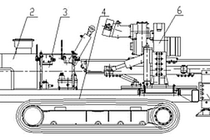 用于煤礦的履帶式液壓全方位自動(dòng)鉆探鉆機(jī)