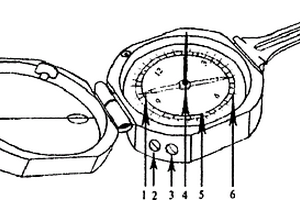 基于太陽投影的地質(zhì)羅盤及指向方法