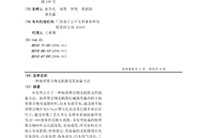 地質(zhì)聚合物無(wú)機(jī)膜及其制備方法