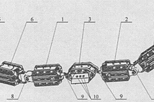 適用于煤礦礦井搜索探測(cè)的履帶式多關(guān)節(jié)鉸接機(jī)器人