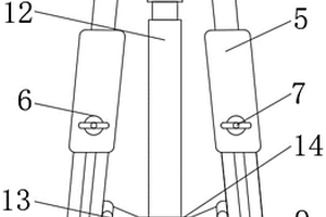 地質(zhì)勘探用便于收納三角支撐架