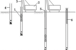 可實現(xiàn)遠(yuǎn)距離、大噸位、小空間的錘底打樁施工方法