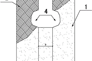 用于高陡邊坡素填土反壓條件下大直徑孔樁塌孔的處理方法
