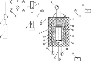 高溫高壓熱解反應(yīng)的試驗(yàn)裝置