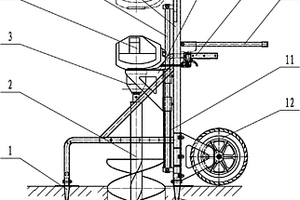 移動(dòng)式植樹刨穴機(jī)