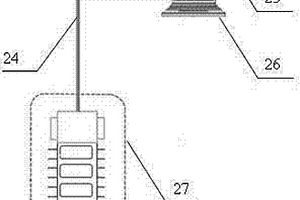 具有地下探測功能的螺旋鉆進機器人