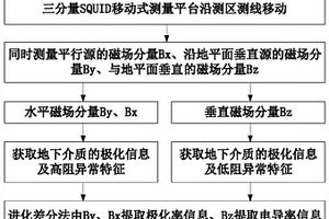 基于三分量SQUID的電性源感應(yīng)-極化效應(yīng)探測方法