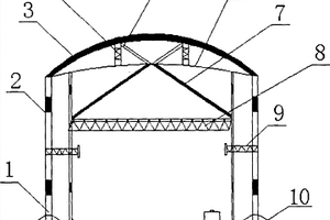 井下掘進(jìn)工作面前探護(hù)頂器