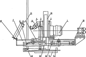 礦用深孔鉆車工作機構(gòu)